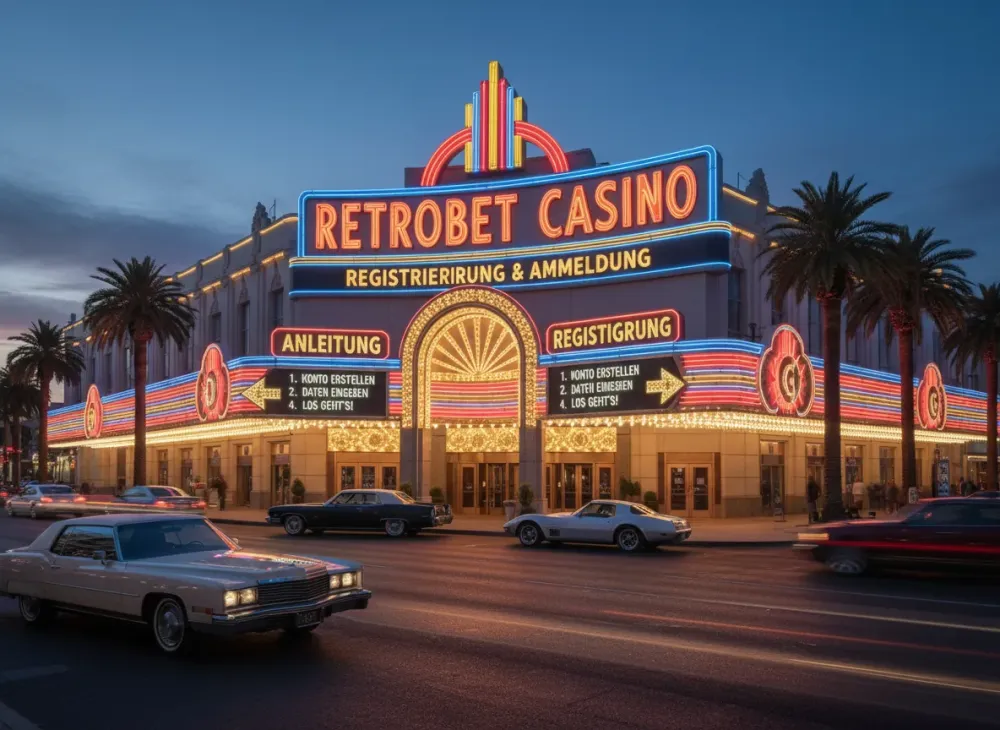 Retrobet Registrierung Anleitung und Anmeldung